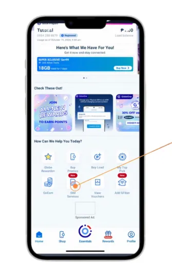 How to Convert Globe Physical SIM to eSIM Online-1