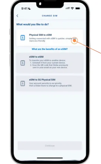 How to Convert Globe Physical SIM to eSIM Online-3